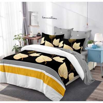 Lenjerie de pat bumbac finet cu elastic – 6 piese | 11122-V