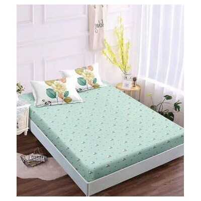 Lenjerie de pat bumbac finet cu elastic – 6 piese | 11125-V