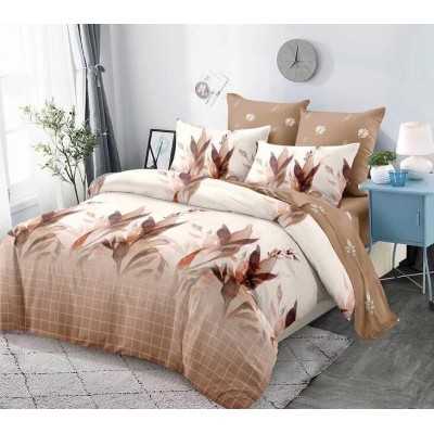 Lenjerie de pat bumbac finet cu elastic – 6 piese | 11128-V