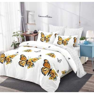 Lenjerie de pat bumbac finet – 6 piese | 11139-V