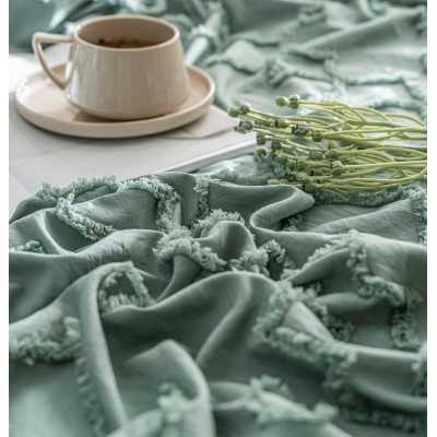 Lenjerie de pat bumbac finet cu elastic Premium – 4 piese | 11725-CN