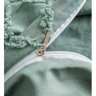 Lenjerie de pat bumbac finet cu elastic Premium – 4 piese | 11725-CN