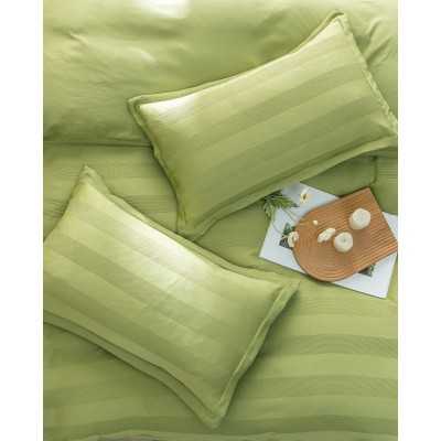 Lenjerie de pat bumbac finet cu elastic Premium – 4 piese | 11729-CN