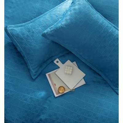 Lenjerie de pat bumbac finet cu elastic Premium – 4 piese | 11730-CN