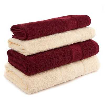 Set 4 Prosoape 2x50x90 2x70x140 100% Bumbac | 2688