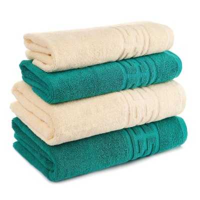 Set 4 Prosoape 2x50x90cm 2x70x140 100% Bumbac | 2690