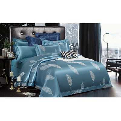 Lenjerie de pat Jacquard bumbac 100% – 6 piese | 12176-V