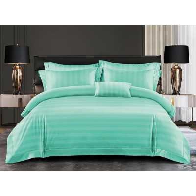 Lenjerie de pat bumbac damasc – Premium – 6 piese | 12295-CL