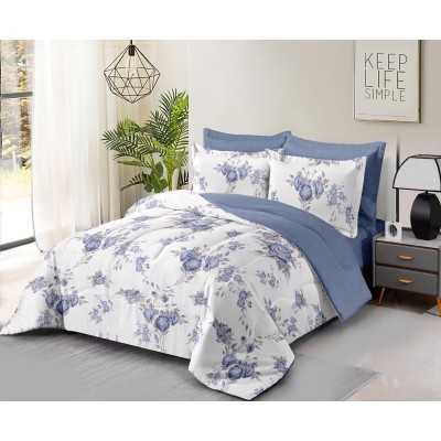 Lenjerie de pat bumbac finet – 6 piese | 12374-CH