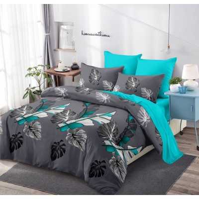 Lenjerie de pat bumbac finet cu elastic – 6 piese | 12396-V