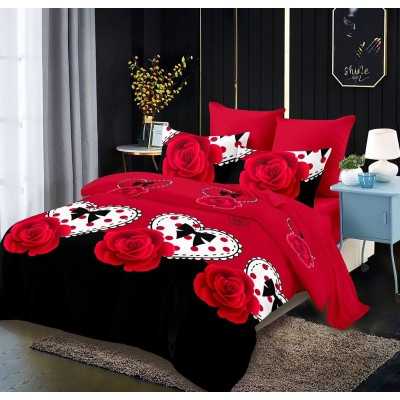 Lenjerie de pat bumbac finet – 6 piese | 12401-V