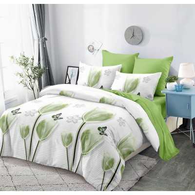 Lenjerie de pat bumbac finet – 6 piese | 12410-V