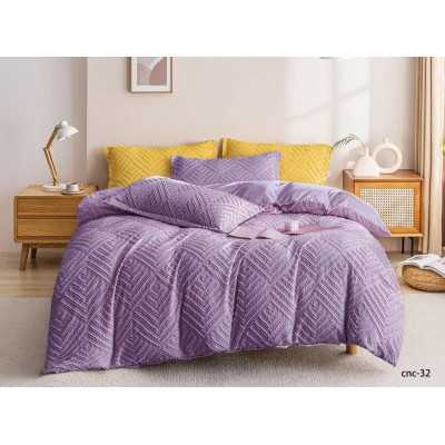 Lenjerie de pat bumbac finet cu elastic Premium – 4 piese | 12444-CN