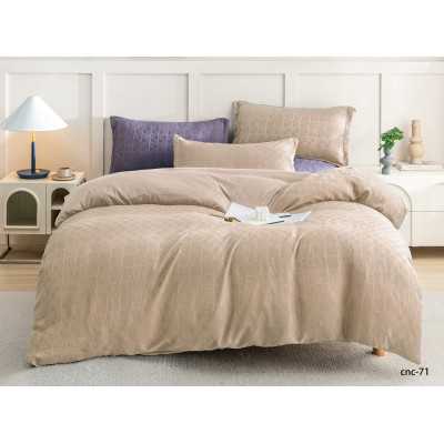 Lenjerie de pat bumbac finet cu elastic Premium – 4 piese | 12460-CN