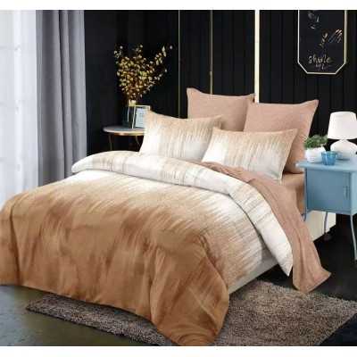 Lenjerie de pat bumbac finet cu elastic – 6 piese | 12500-PR