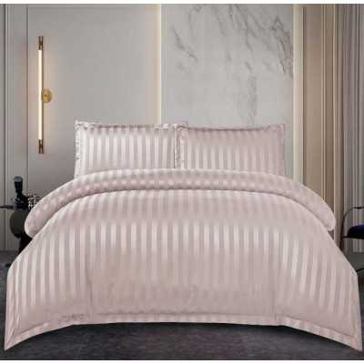 Lenjerie de pat damasc cu elastic – Horeca Premium – 4 piese | 12525-VH