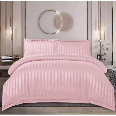 Lenjerie de pat damasc cu elastic – Horeca Premium – 4 piese | 12526-VH