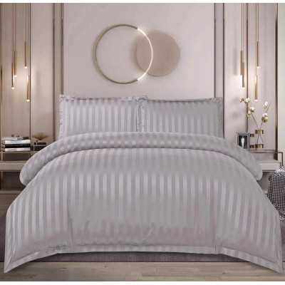 Lenjerie de pat damasc cu elastic – Horeca Premium – 4 piese | 12534-VH