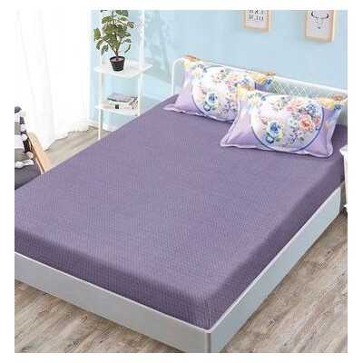 Lenjerie de pat bumbac satinat cu elastic – 4 piese | 12653-TL