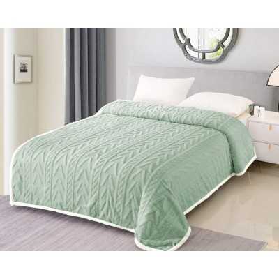 Patura cocolino Premium cu blanita de iepure | 13360-TL