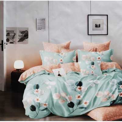 Lenjerie de pat bumbac satinat – 4 piese | 13394-D