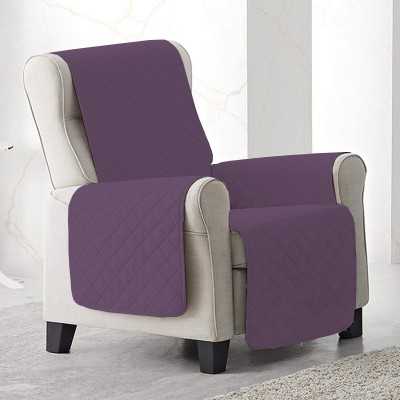 Cuvertura matlasata fotoliu – mov