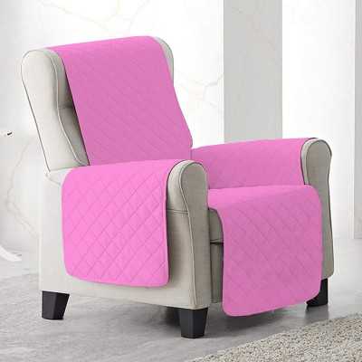 Cuvertura matlasata fotoliu – roz