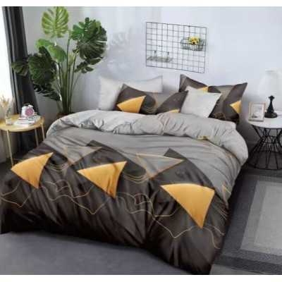 Lenjerie de pat bumbac finet cu elastic – 6 piese | 13461-TL