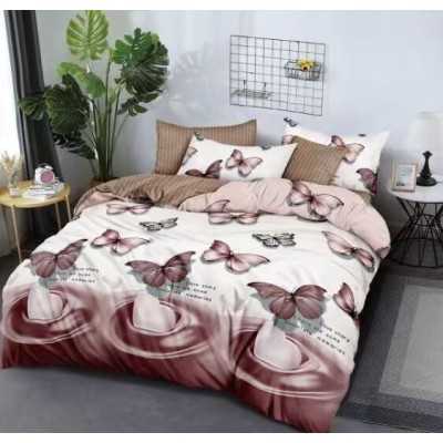 Lenjerie de pat bumbac finet cu elastic – 6 piese | 13467-TL