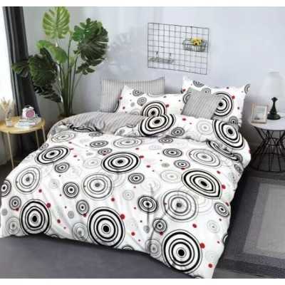 Lenjerie de pat bumbac finet cu elastic – 6 piese | 13468-TL