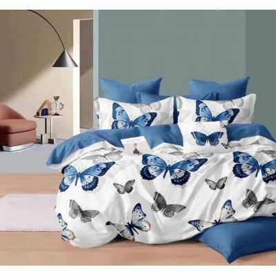 Lenjerie de pat bumbac finet cu elastic – 6 piese | 13476-TL