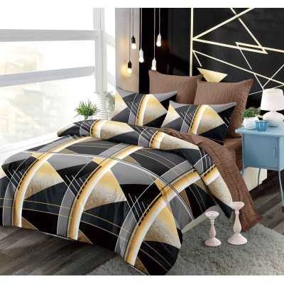 Lenjerie de pat bumbac finet cu elastic – 6 piese | 13522-PR