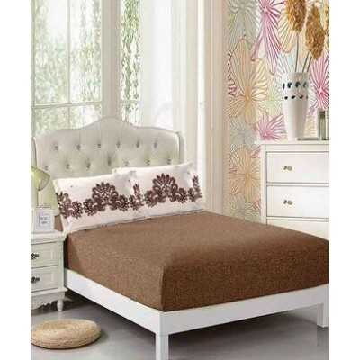 Lenjerie de pat bumbac finet cu elastic – 6 piese | 13528-PR