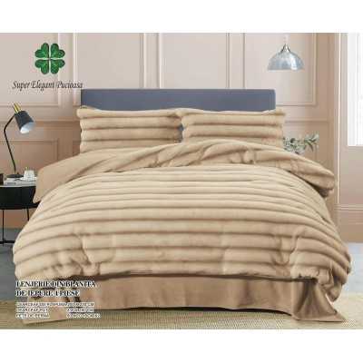 Lenjerie din blanita artificiala de iepure – 4 piese | 13569-SE