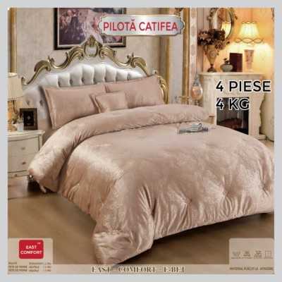 Pilota matlasata de Catifea 4kg – 4 piese | 14074-CH