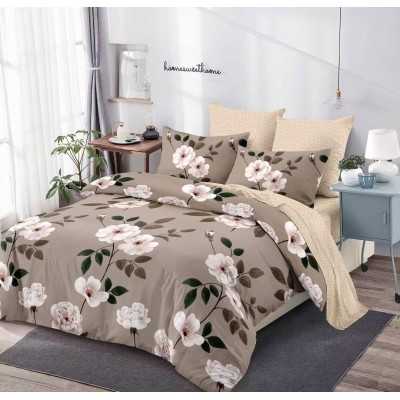 Lenjerie de pat bumbac finet cu elastic – 6 piese | 14233-V