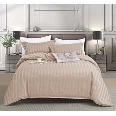 Lenjerie de pat damasc Premium cu elastic – 1 persoana – 4 piese | 14255-PR