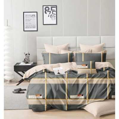 Lenjerie de pat bumbac satinat – 4 piese | 14279-TL