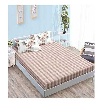 Lenjerie de pat bumbac finet cu elastic – 6 piese | 14284-V