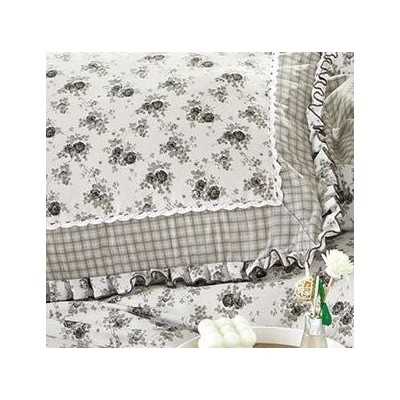 Lenjerie de pat 100% bumbac Brodat – 4 piese | 14309-VH