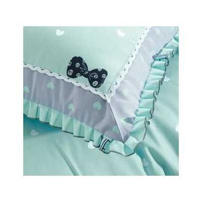 Lenjerie de pat 100% bumbac Brodat – 4 piese | 14315-VH