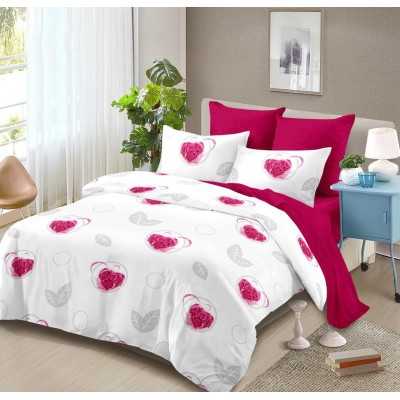 Lenjerie de pat bumbac finet – 6 piese | 14409-V