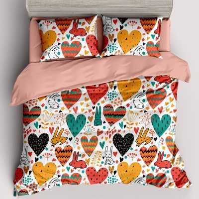 Lenjerie de pat 100% Bumbac Romanesc – 1 persoana – 4 piese | 14424-PR