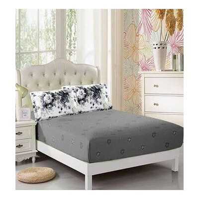 Lenjerie de pat bumbac finet cu elastic – 6 piese | 14718-V