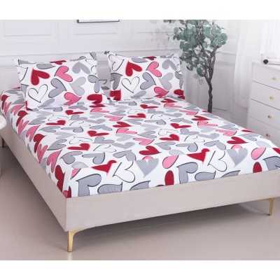 Husa de pat bumbac satinat – 3 piese | 14755-P