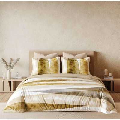 Lenjerie de pat 100% bumbac – imprimeu digital – cu elastic – 6 piese | 14787-PR