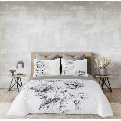 Lenjerie de pat 100% bumbac – imprimeu digital – cu elastic – 6 piese | 14791-PR