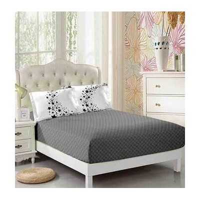 Lenjerie de pat bumbac finet cu elastic – 6 piese | 14801-V