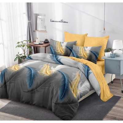 Lenjerie de pat bumbac finet – 6 piese | 14809-V