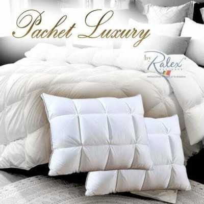 Pachet Luxury – Pilota Puf de Gasca + 2 Perne Casetate Puf de Gasca | 3803-R